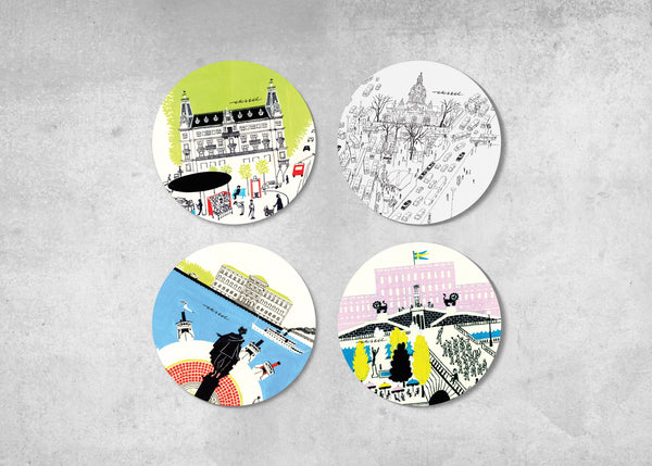 Best of Stockholm Coasters