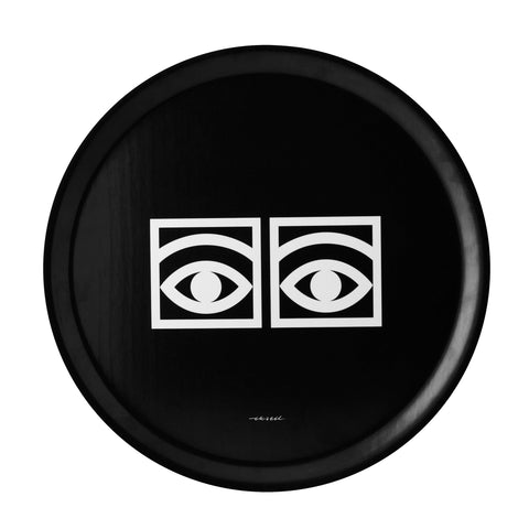 Ögon Black Tray - White Eyes